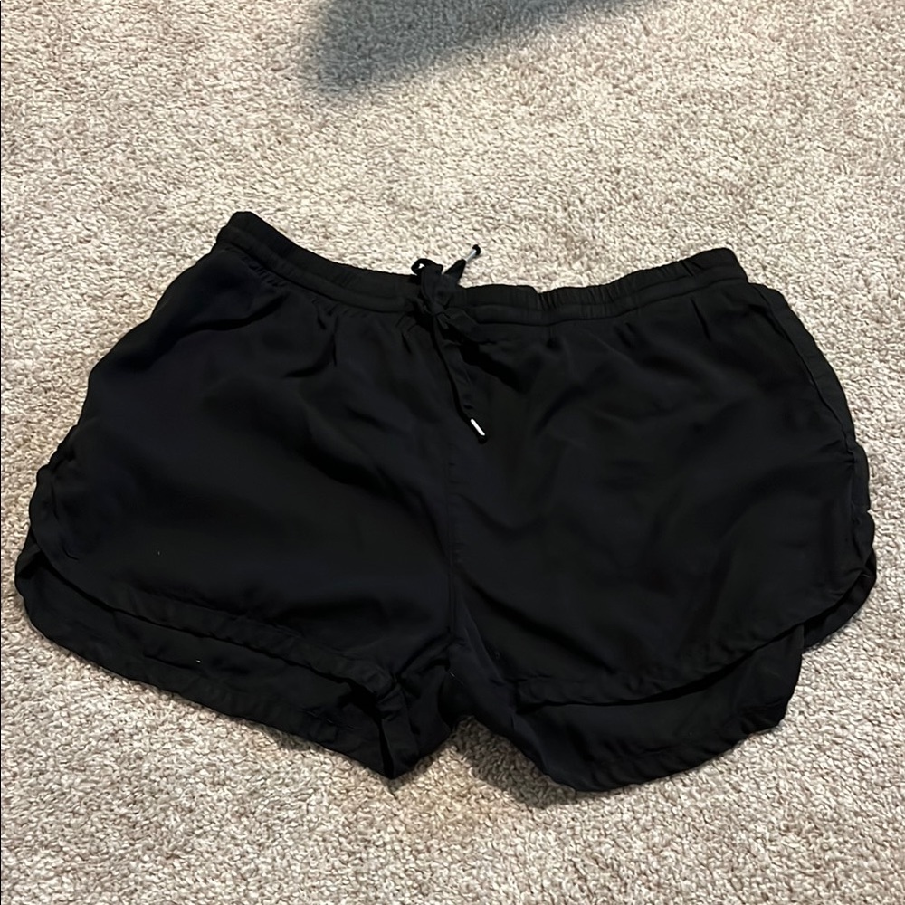 Love Tree Black Athletic Shorts